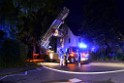 Grossfeuer Einfamilienhaus Siegburg Muehlengrabenstr P0550